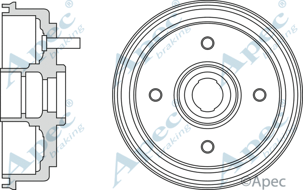 Brake Drum (DRM9982)