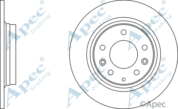 Brake Disc (DSK2197)