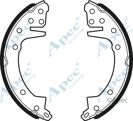 Brake Shoe Set (SHU306)
