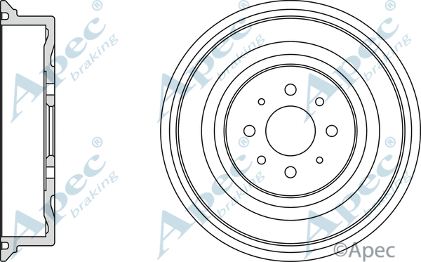 Brake Drum (DRM9802)