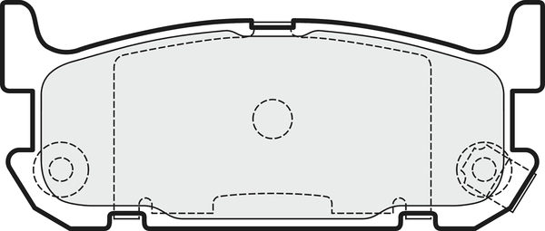 Brake Pad Set, disc brake (PD3549)