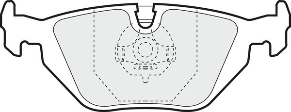 Brake Pad Set, disc brake (PD3415)