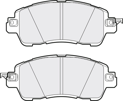Brake Pad Set, disc brake (PD3773)