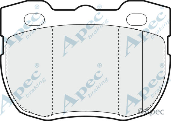 Brake Pad Set, disc brake (PAD840)