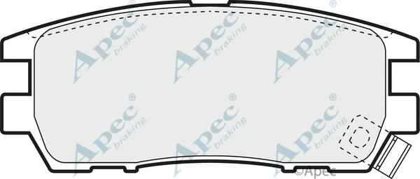 Brake Pad Set, disc brake (PAD794)