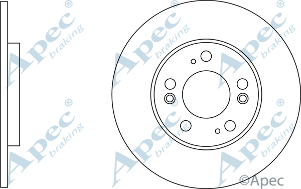 Brake Disc (DSK3005)