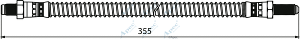 Brake Hose (HOS3936)