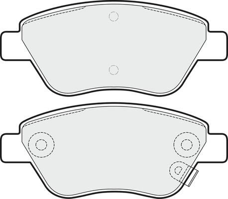 Brake Pad Set, disc brake (PD3064)