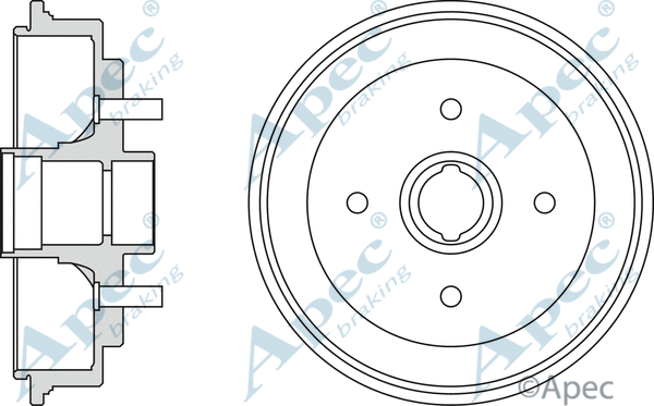 Brake Drum (DRM9125)