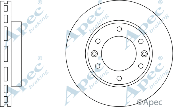 Brake Disc (DSK2565)