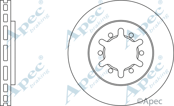 Brake Disc (DSK734)
