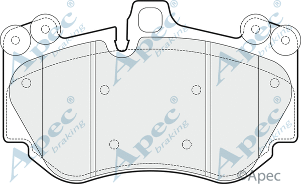 Brake Pad Set, disc brake (PAD1483B)