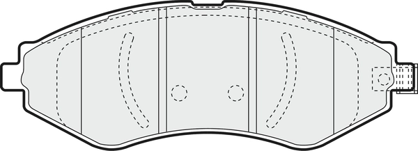 Brake Pad Set, disc brake (PD3190)