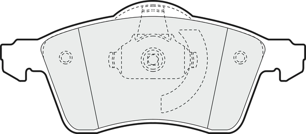 Brake Pad Set, disc brake (PD3163)