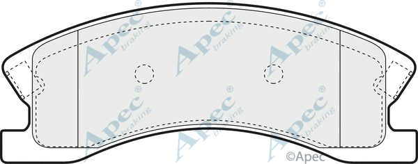 Brake Pad Set, disc brake (PAD1389)