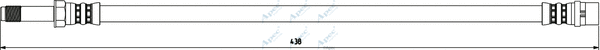 Brake Hose (HOS3801)