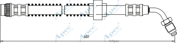 Brake Hose (HOS3672)