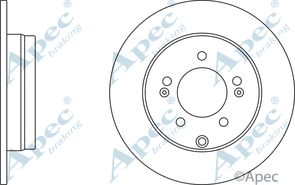 Brake Disc (DSK3017)
