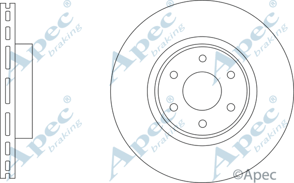 Brake Disc (DSK3422)