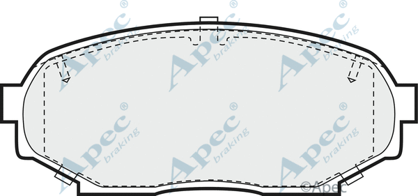Brake Pad Set, disc brake (PAD746)