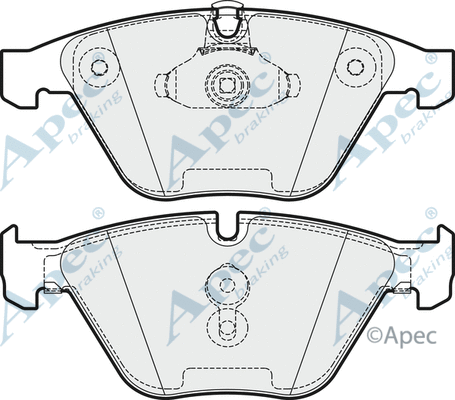 Brake Pad Set, disc brake (PAD1991)