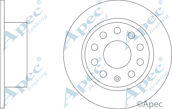 Brake Disc (DSK3495)