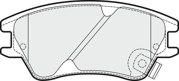 Brake Pad Set, disc brake (PD3621)