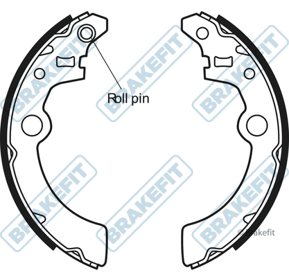 Brake Shoe Set (BSH1031)