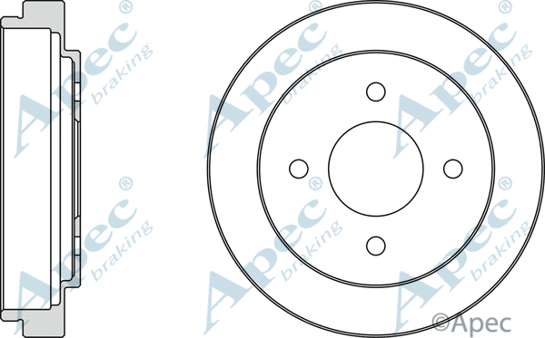 Brake Drum (DRM9907)