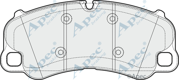 Brake Pad Set, disc brake (PAD2019)