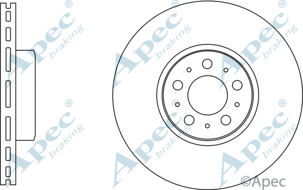 Brake Disc (DSK3257)