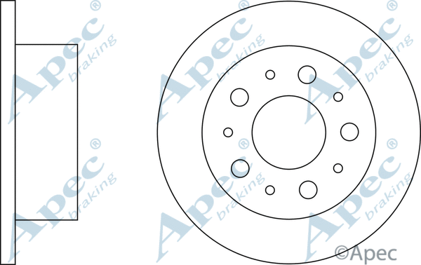 Brake Disc (DSK2259)