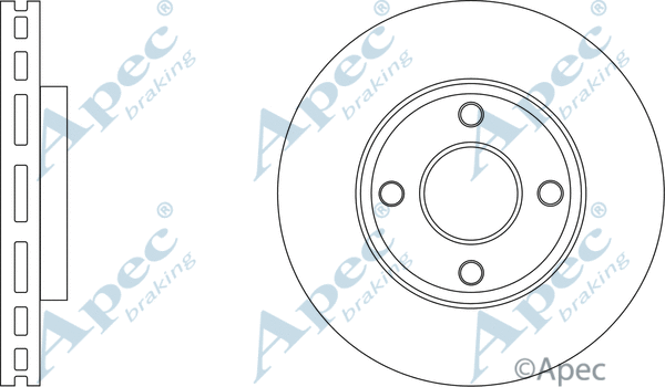 Brake Disc (DSK3392)