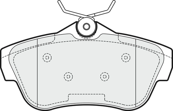 Brake Pad Set, disc brake (PD3140)