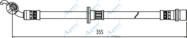 Brake Hose (HOS4074)