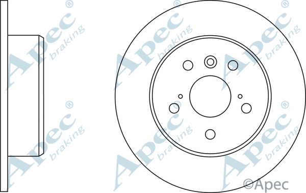 Brake Disc (DSK2795)