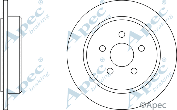 Brake Disc (DSK2038)