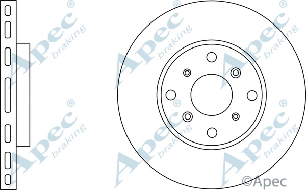 Brake Disc (DSK2027)