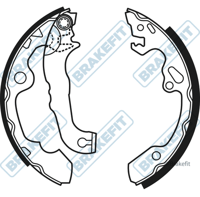 Brake Shoe Set (BSH1015)