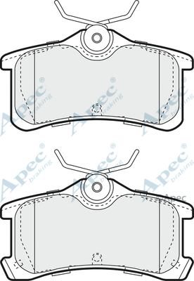 Brake Pad Set, disc brake (PAD1354)