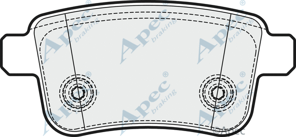 Brake Pad Set, disc brake (PAD1932)