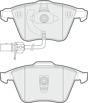 Brake Pad Set, disc brake (PD3578)