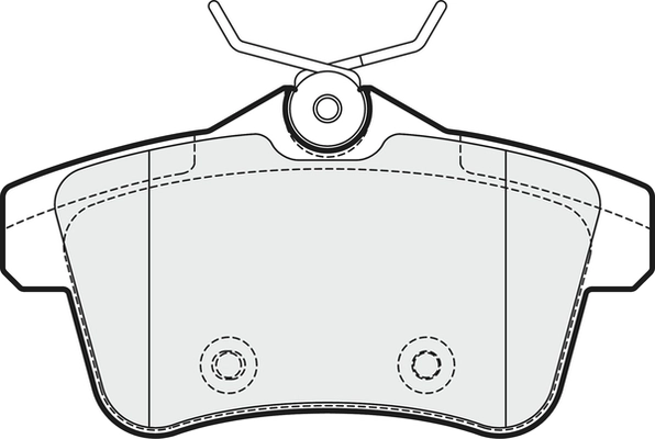 Brake Pad Set, disc brake (PD3344)