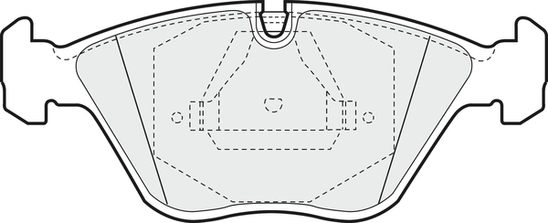 Brake Pad Set, disc brake (PD3422)