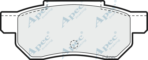 Brake Pad Set, disc brake (PAD587)