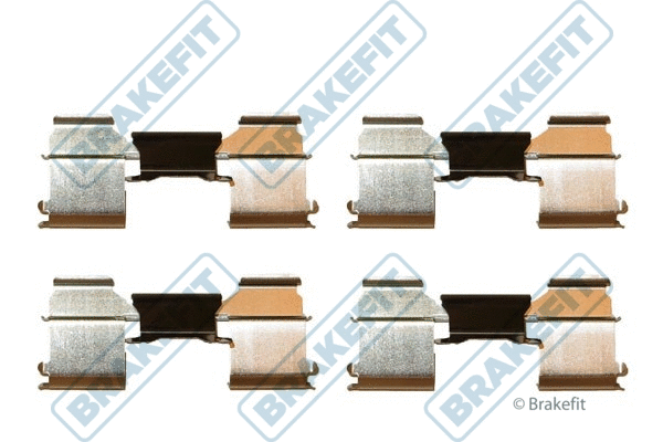 Accessory Kit, disc brake pad (BKT1208)