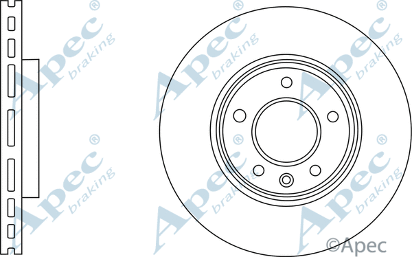 Brake Disc (DSK2754)