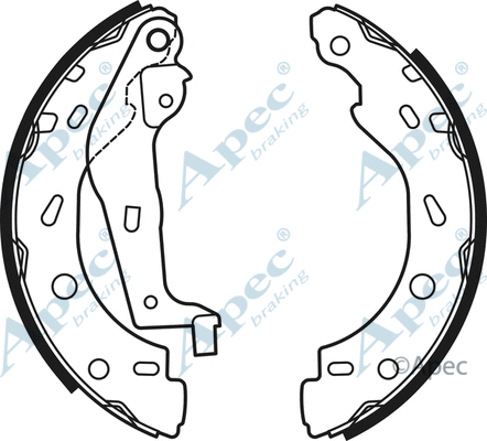 Brake Shoe Set (SHU771)