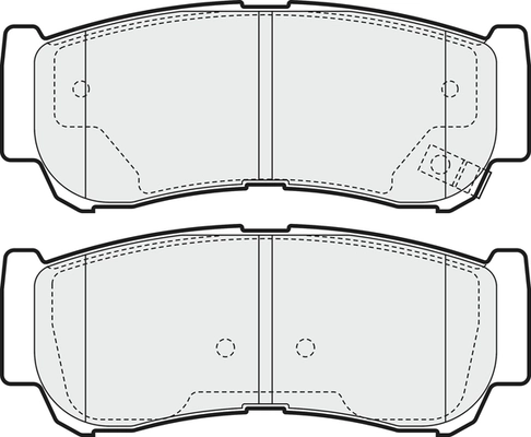 Brake Pad Set, disc brake (PD3645)