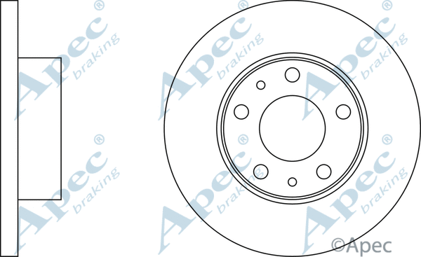 Brake Disc (DSK654)